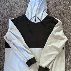 Black and Light Purple Hoodie